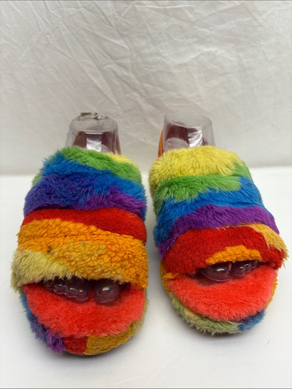 UGG Slippers multicolor women’s SZ 9, box 50